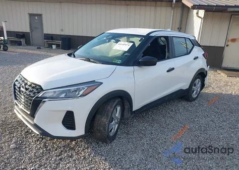 2022 Nissan Kicks S Xtronic Cvt z USA, uszkodzony, nr VIN 3N1CP5BV1NL521188